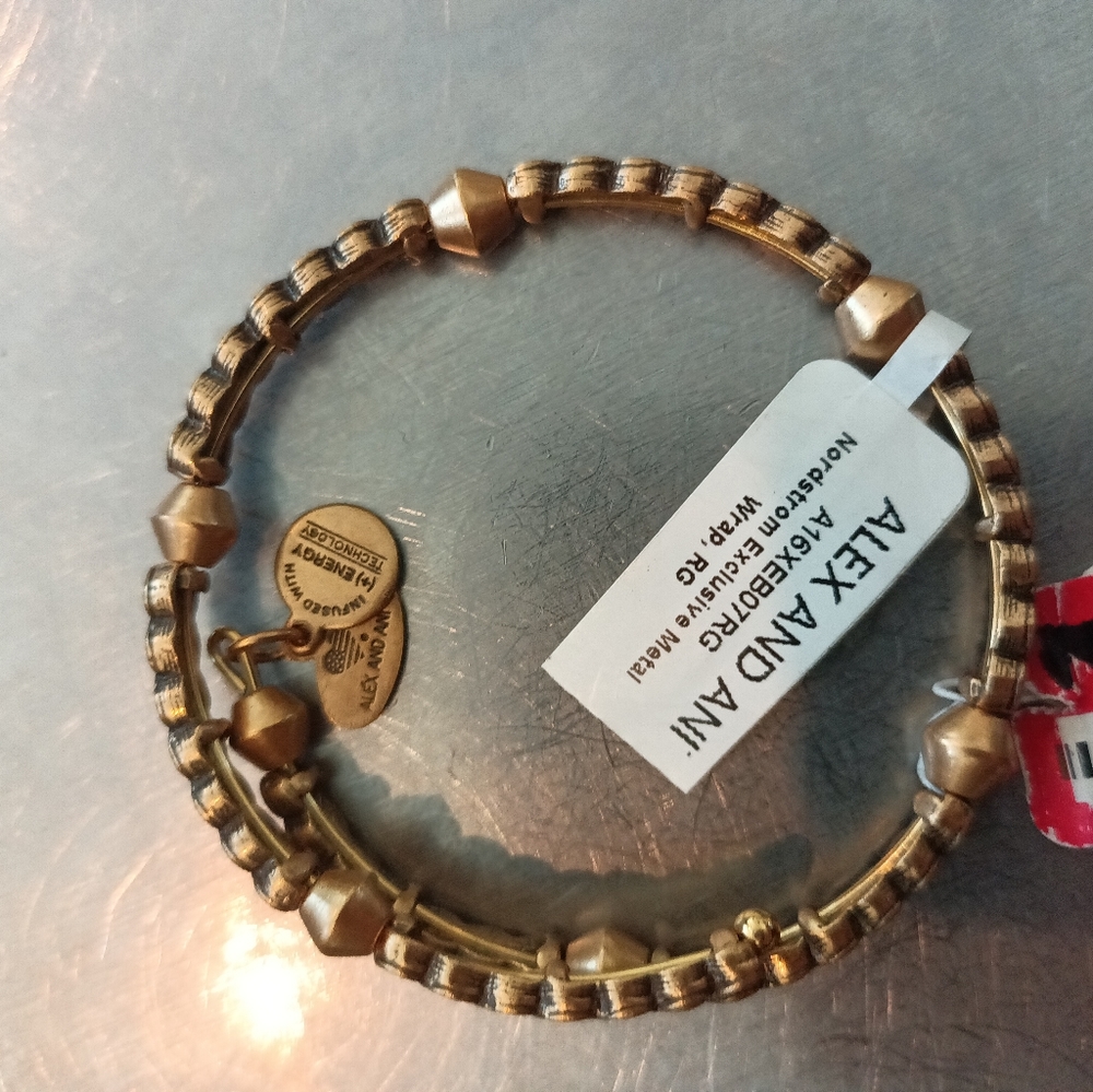 Alex and Ani NWT Vintage copper wrap around bracelet